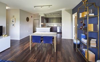 Classic Dining Area at 15 Bank Apartments, White Plains, New York